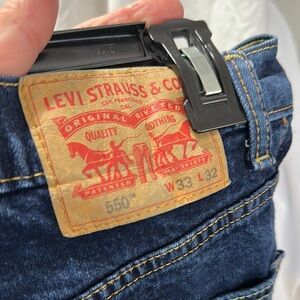 Levi's Relaxed Blue Jeans Classic Denim Style
